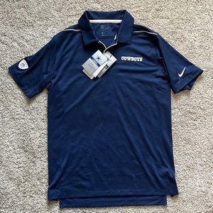 Dallas Cowboys On-Field Polo Nike Dri-fit Size M NWT